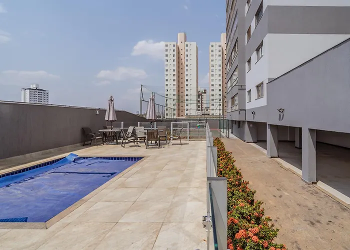 Lindo Apto Completo 3 Quartos Com Ar Condicionado